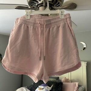 Light pink sweatshorts